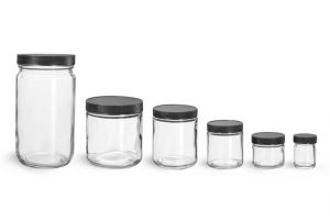 Transparent Cosmetics Containers